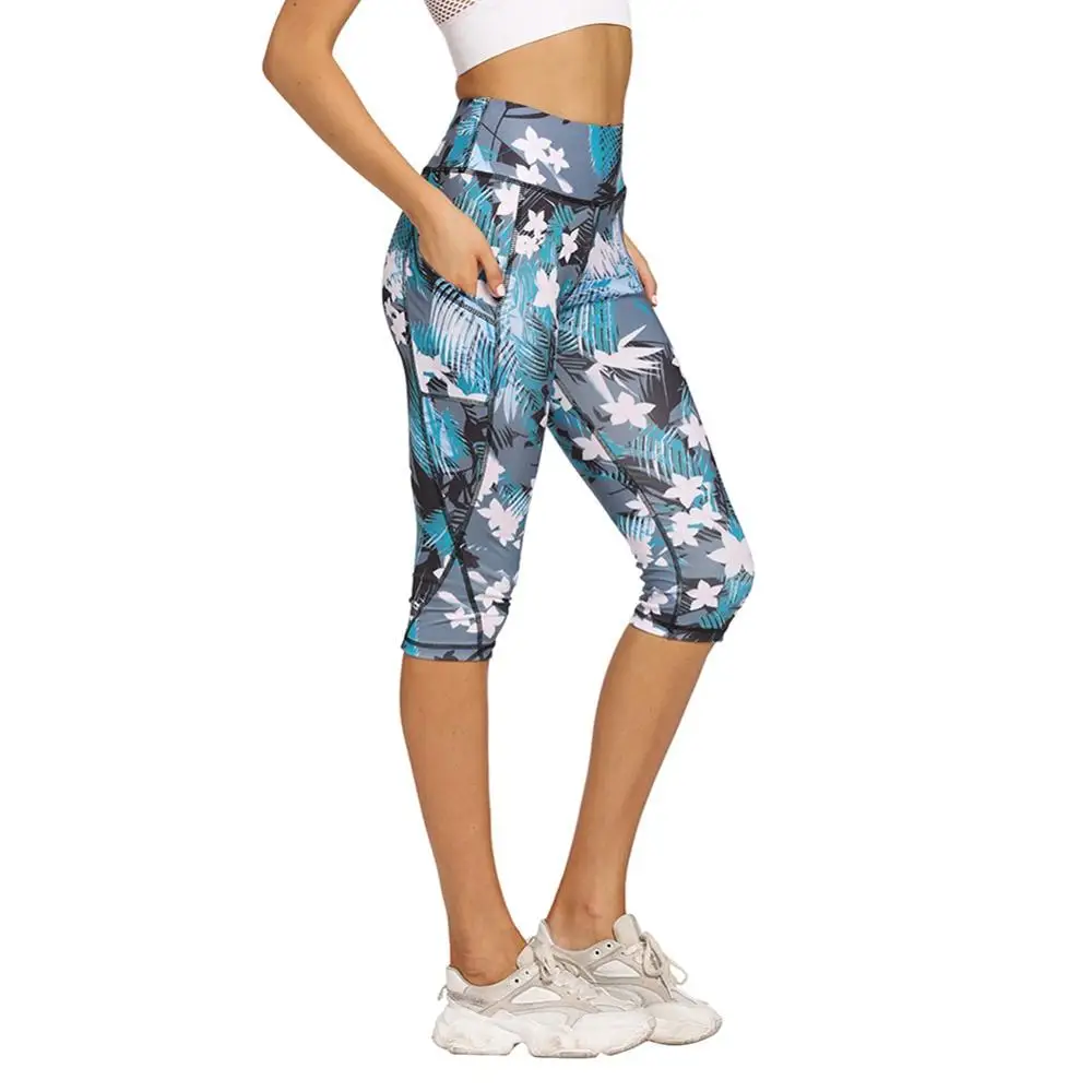 Yoga Pants With Pockets High Waist Leggings Printed Running Fitness Women Workout Pants Sliming Capris Tights Women Sweatpants Yoga Pants With Pockets High Waist Leggings Printed Running Fitness Women Workout Pants Sliming Capris Tights Women Sweatpants