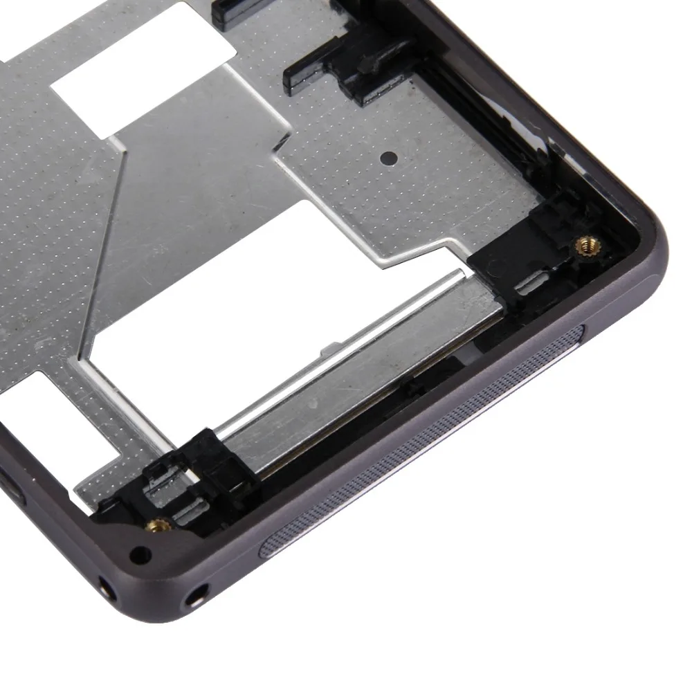 Высокое качество для Sony Xperia Z1 Compact/Mini рамка переднего корпуса экрана + ремонтный