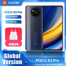 Global Version POCO X3 Pro Snapdragon 860 Smartphone 120Hz DotDisplay 3.1 UFS 8GB 256GB 5160mAh 33W Mobile Phones