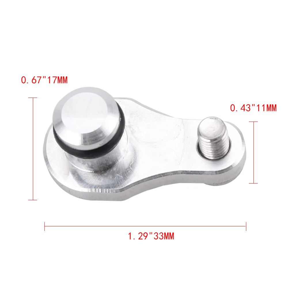 BILLET MAP PORT PLUG FOR HONDA ACURA RSX RBC RRC K20 K24 Civic K-Series RS-EM1013