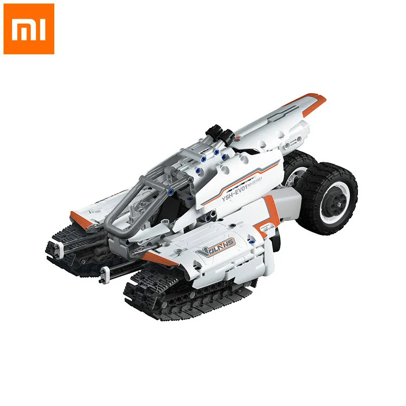 Original XIAOMI Jupiter Dawn Series Static Building Blocks Volans Flying Fish Shuttle Crawler Car Sci-Fi Kids Puzzle Toy Gift 