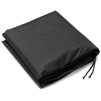 

Black Waterproof Outdoor Garden Table Tennis Table Rain Cover Blanket 210D Oxford Cloth Rain Cover Outdoor Garden Cover Sunshade