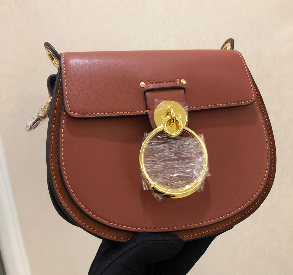  Luxury Women Bag For 2018 Designer Brand Saddle Bag Leather Ladies Crossbody Bag Fashion Ring Shoul - 32942967256