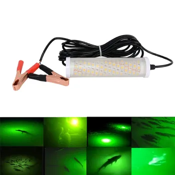 

14V 1000Lumens Lure Bait 20W Night Fishing Finder Lamp Light Shads Fishing LED Boat Fishing Deep Drop Underwater Light