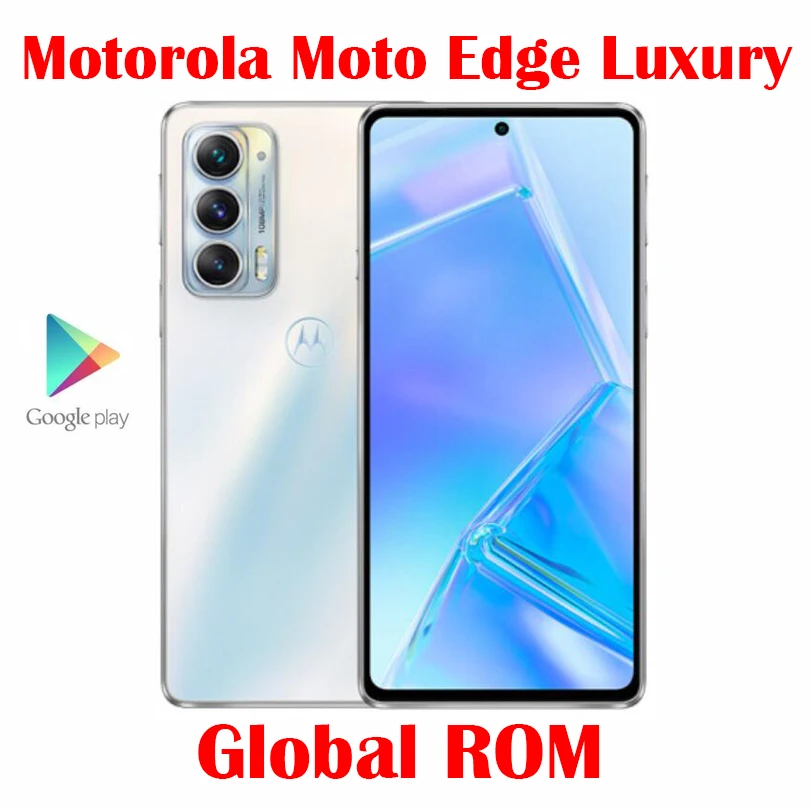  Motorola Moto Edge S Luxury Lite 5G Cell Phone Snapdragon778G 108MP 6.7inch OLED NFC 4020MAh 33W Fast Charge 
