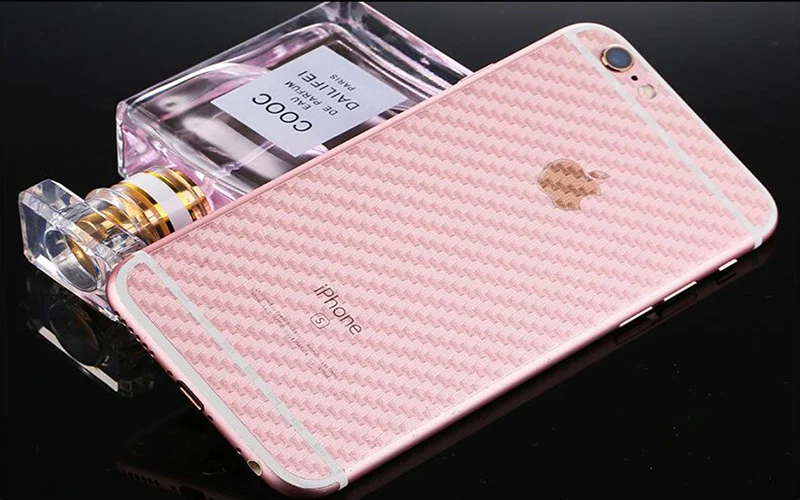 Наклейки из углеродного волокна на заднюю панель для Apple iPhone XR X XS MAX 6 6S 7 8 Plus, аксессуары для iPhone 11 Pro Max