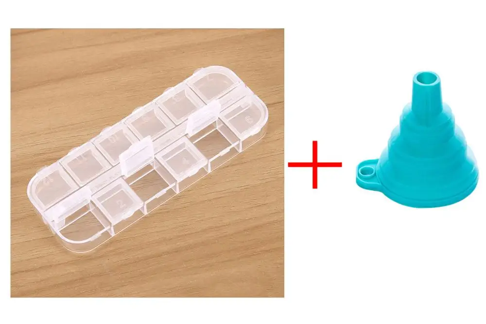 12Girds-LD-Skyblue 12 ячеек пластиковый ящик для хранения для DIY ручной работы шитье бисера Ювелирных изделий пуговицы аксессуары инструменты для домашнего хранения коробки ремесла Органайзер - Цвет: 12Girds-LD-Skyblue