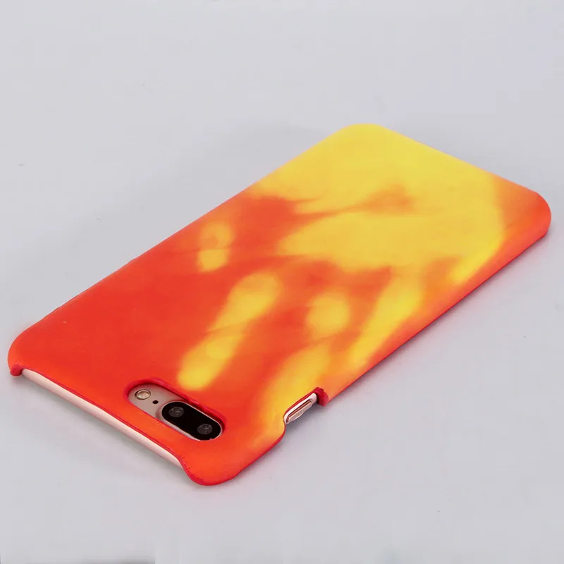 SYCASE термальная индукция изменения Цвет чехол для Redmi 7 4X 5A 7A K20 Note5 Note6 Note7 Pro чехол матовый ПК Термальность Крышка датчика