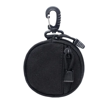 

Men Women Key Holder Wallet Bag Outdoor Tool Multifunction Coin Purses Mini Zipper EDC Pouch Keychain Hunting Small Pocket