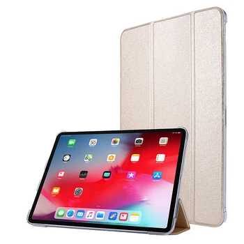 

Tablet Case For Apple iPad Pro 11 2020 Silk Stand Flip Magnetic Case For iPad Pro 12.9 2020 Protective Shell Cover