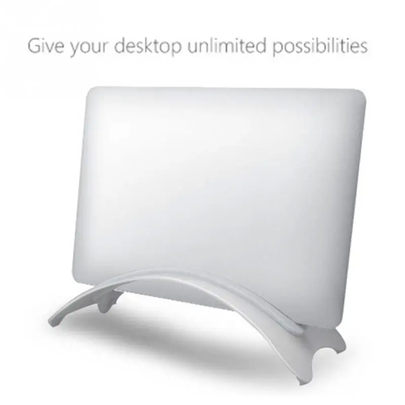 Laptop Stand Stable Rack For Macbook Pro Air Erected Holder Anti Slip Desktop Vertical Portable Alu