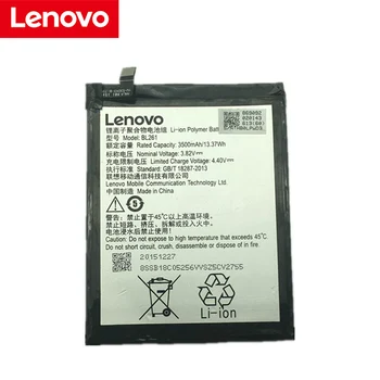 

Lenovo 100% Original 3500mAh BL261 Battery For Lenovo Vibe K5 Note K52T38 A7020 K52E78 K5Note Lemon A7020A40 A7020A48 Phone
