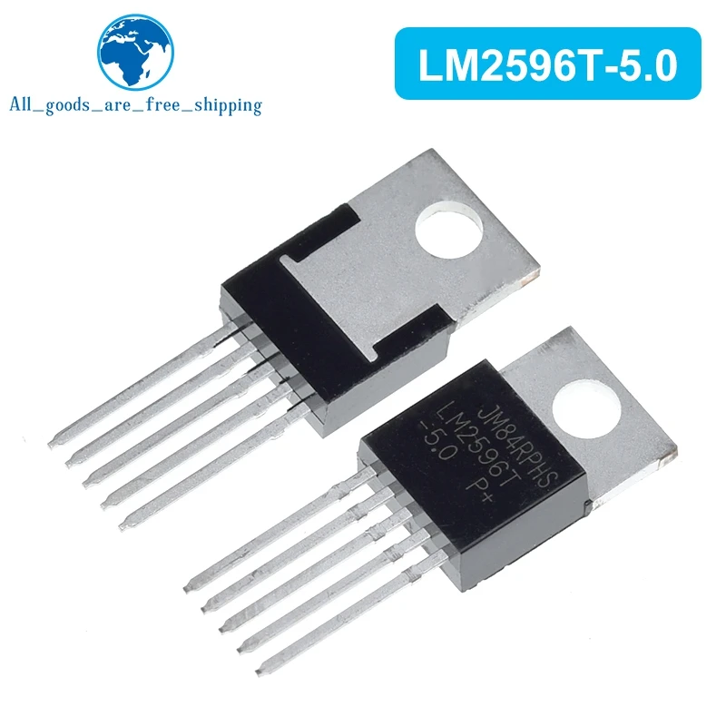 10 шт. IC LM2596T ADJ 3.3 5.0 220 Напряжение регулятор 3A Регулируемая Новый|voltage regulator|regulator