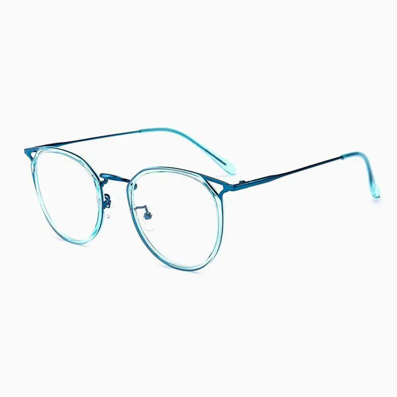 C38 Optical glasses Художественные ретро очки, анти-синий светильник, женские и мужские очки, корейские круглые очки TR90, полная оправа, очки для глаз, игровые очки - Цвет оправы: C38 Optical glasses