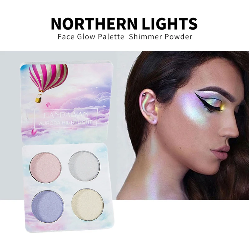 

Maquiagem Profissional Completa Shimmer Face Powder Oil Control Contour/makeup Powder Brighten Concealer Matte Setting Powder