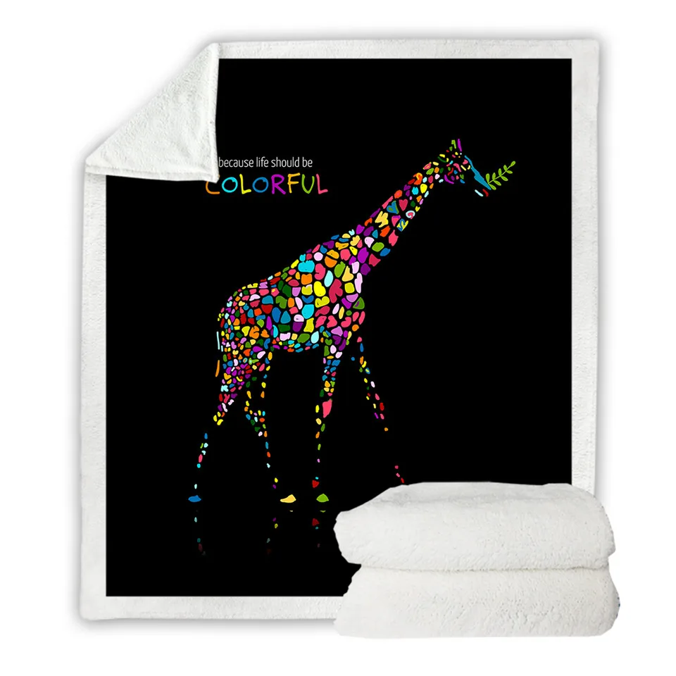 白底-SWMT2189斑彩长颈鹿