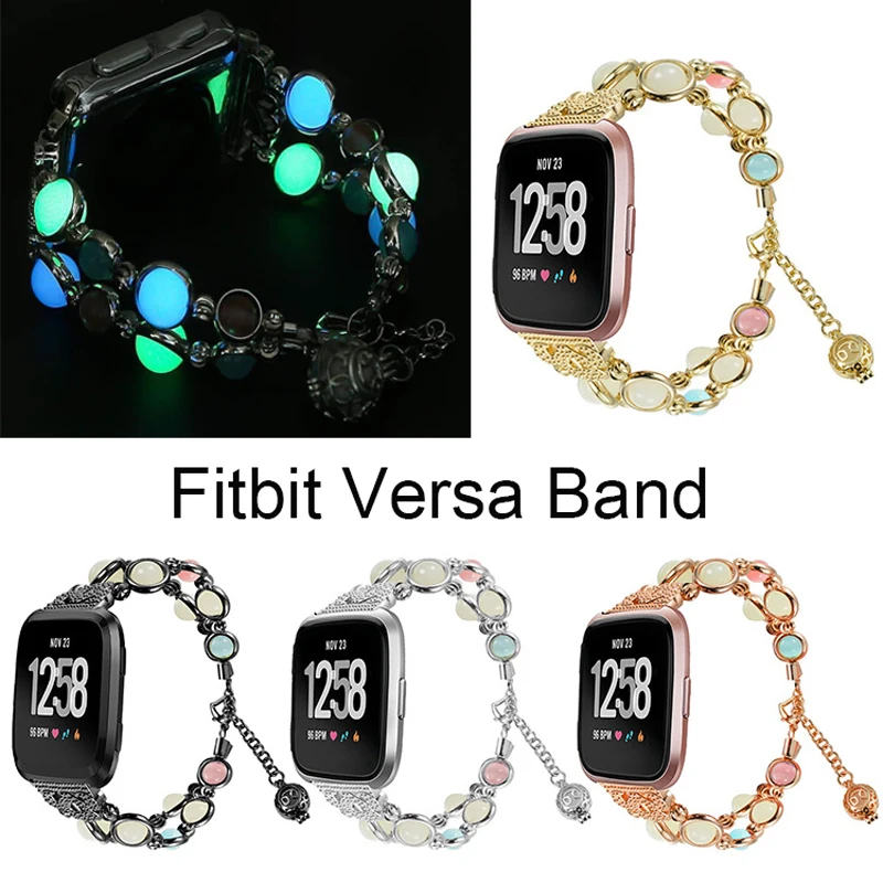 

Светящийся ремешок для Fitbit Versa 2 Lite, 22 мм, ремешок для наручных часов Fitbit Versa Versa2 Lite, Сменные аксессуары для браслета