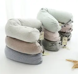 1 шт. u-образная хлопковая подушка для путешествий Шейная подушка для путешествия удобные подушки для детей/взрослых