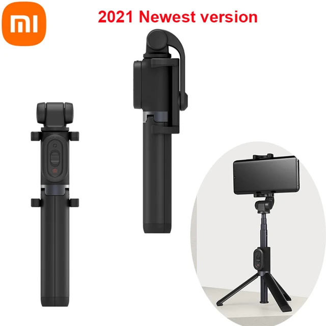 2021 New Original Xiaomi Mijia Mi Zoom Tripod Selfie Sticks with bluetooth  Remote Foldable Extendable Monopod