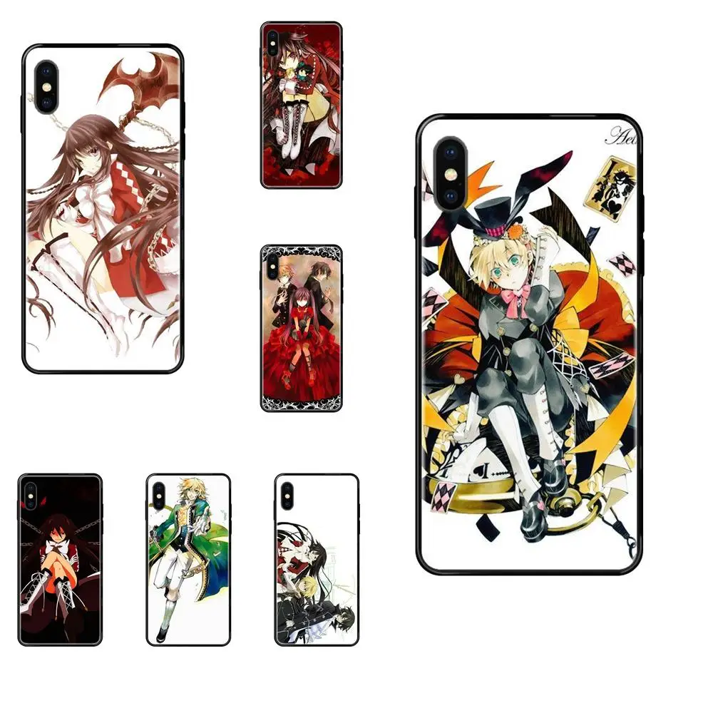 Мягкий ТПУ защитный чехол Pandora Hearts Alice And Oz обнимающий для Xiaomi Mi Note A1 A2 A3 5 5s 6 8 9 10 SE Lite