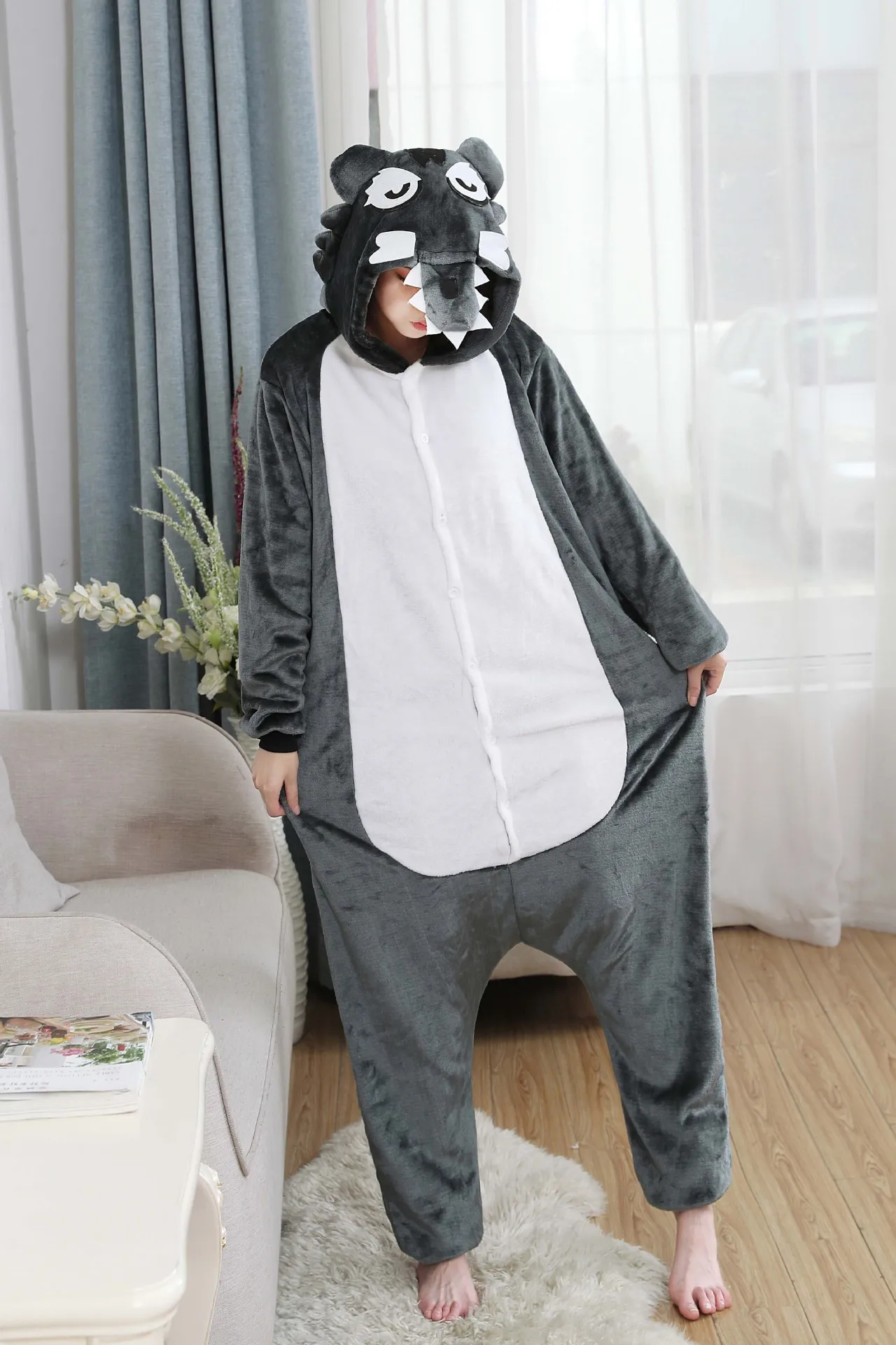 2021 Flannel Unicornio Onesie Adults Animal Pijama Stitch Pajamas Women Cosplay Cartoon Pyjama Totoro Panda Onesies Sleepwear mens cotton pajama sets