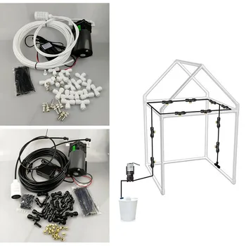 

6M-15M water sprayer Misting Cooling System Kit with motion sensor For disinfect
