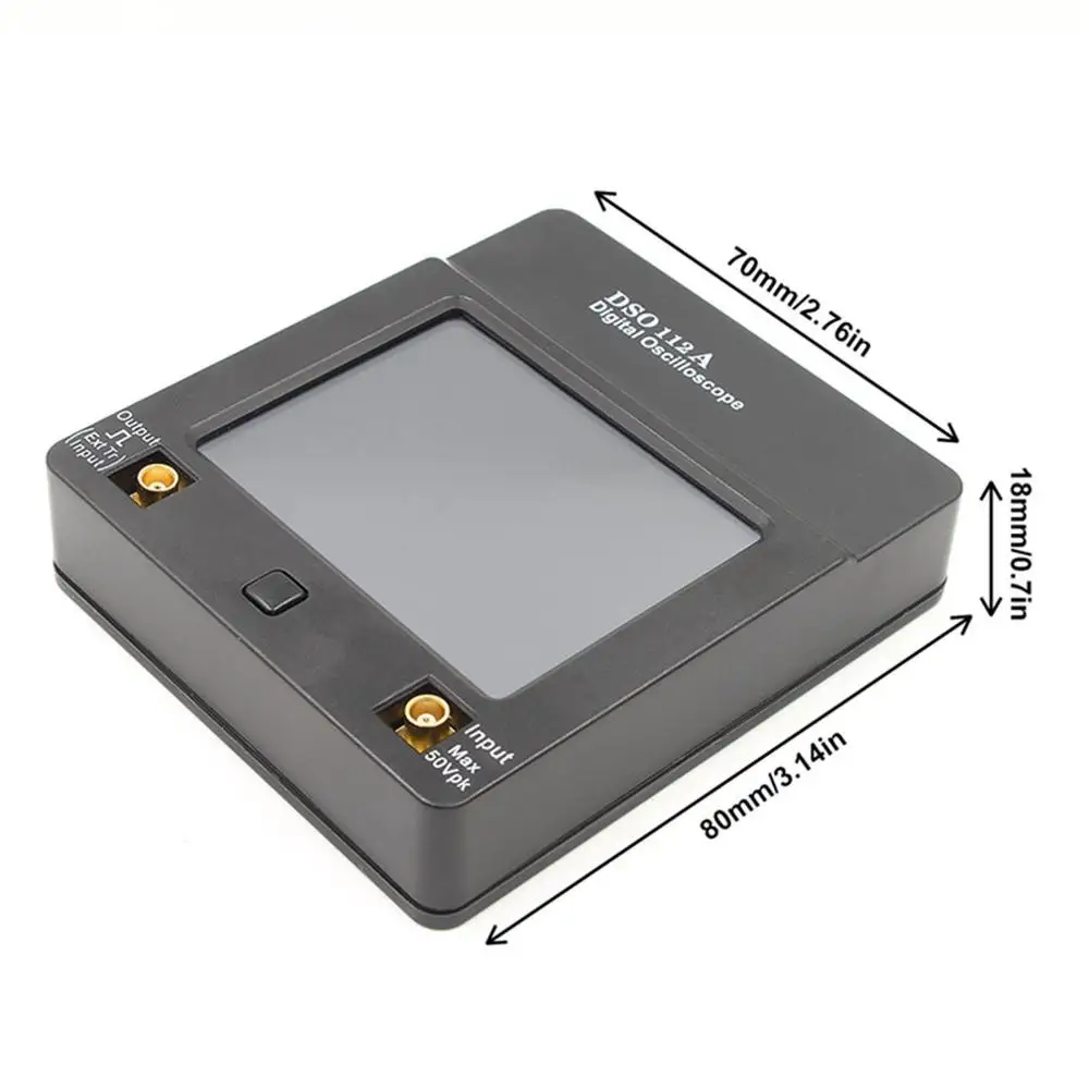 Осциллограф DSO112A Карманный USB цифровой осциллограф TFT экран Высокая точность низкий шум осциллограф
