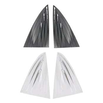 

2Pcs Rear Window Blinds Trims Fit for Tesla Model 3 2018-2019