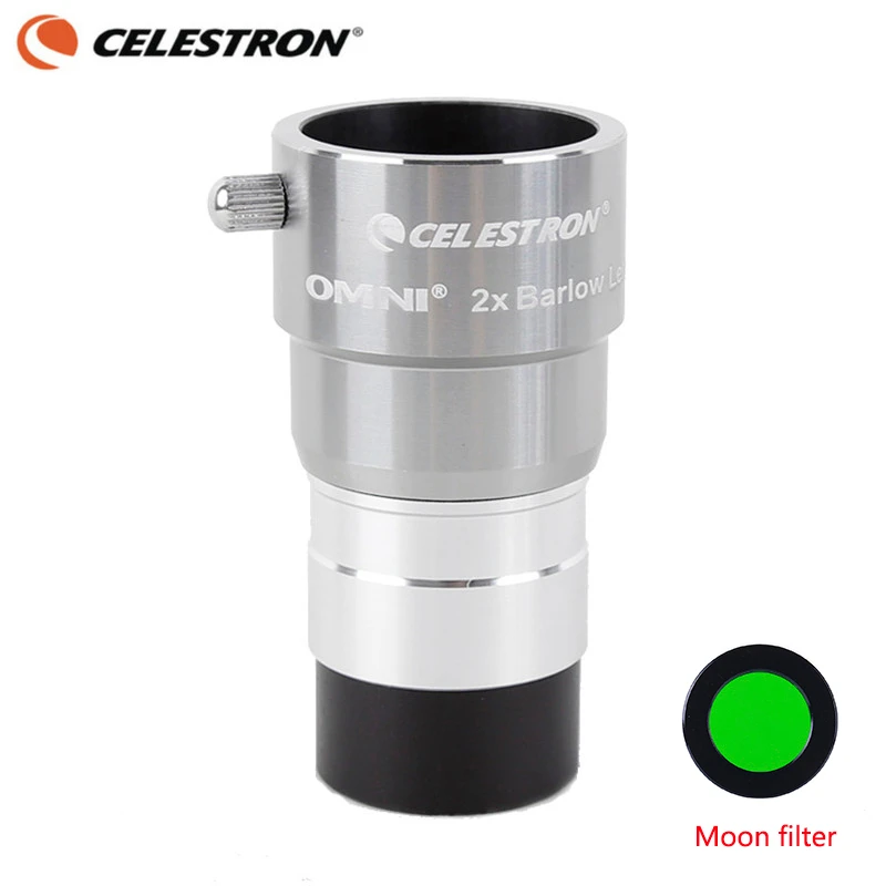 Celestron Omni 1 25 &quot2x линза Барлоу с увеличением окуляра Профессиональный