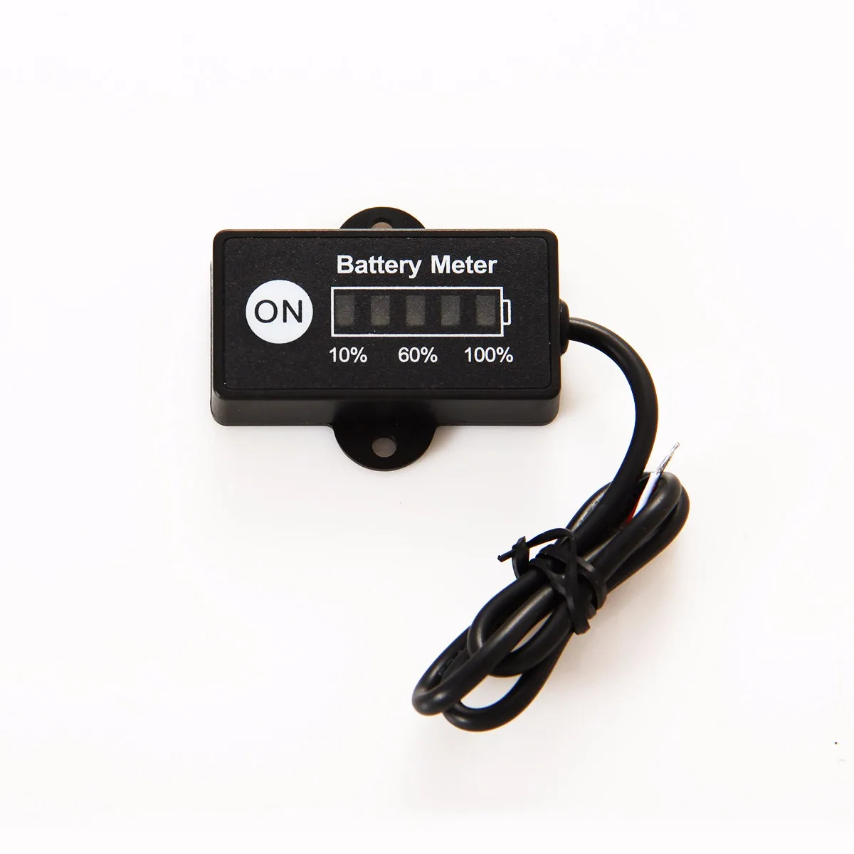 12 V/24 V Индикатор свинцово-кислотной батареи для мотоциклов гольф тележки автомобиля морской ATV с 5 сегментами светодиодный индикатор
