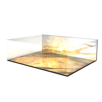 

Building Block Acrylic Dustproof Display Box Show Case for Millennium Falcon 75105 (Display Box Included Only, No Kit)