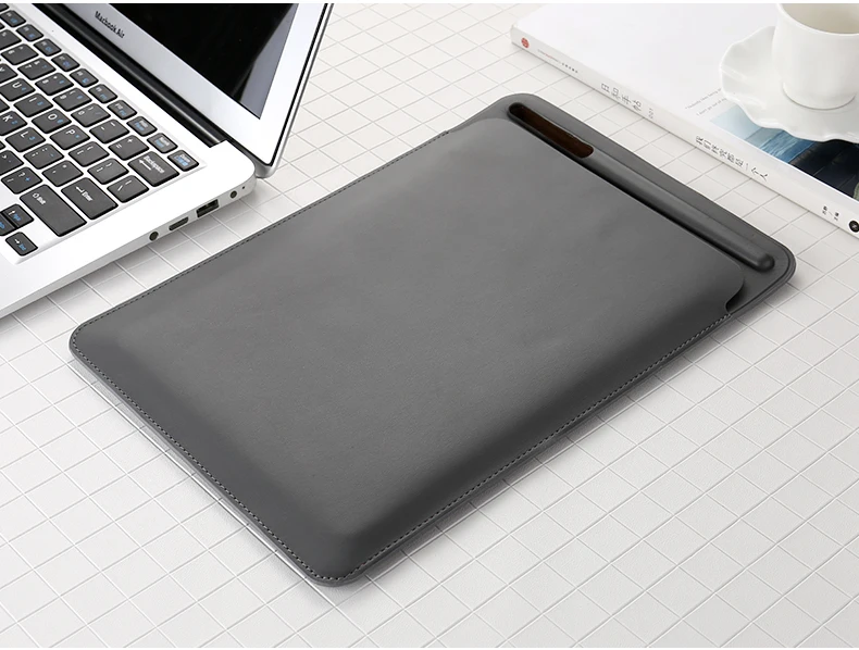 Для iPad Pro 12,9 дюйма, новинка Премиум PU кожаный чехол сумка с карандашом для Pro12.9