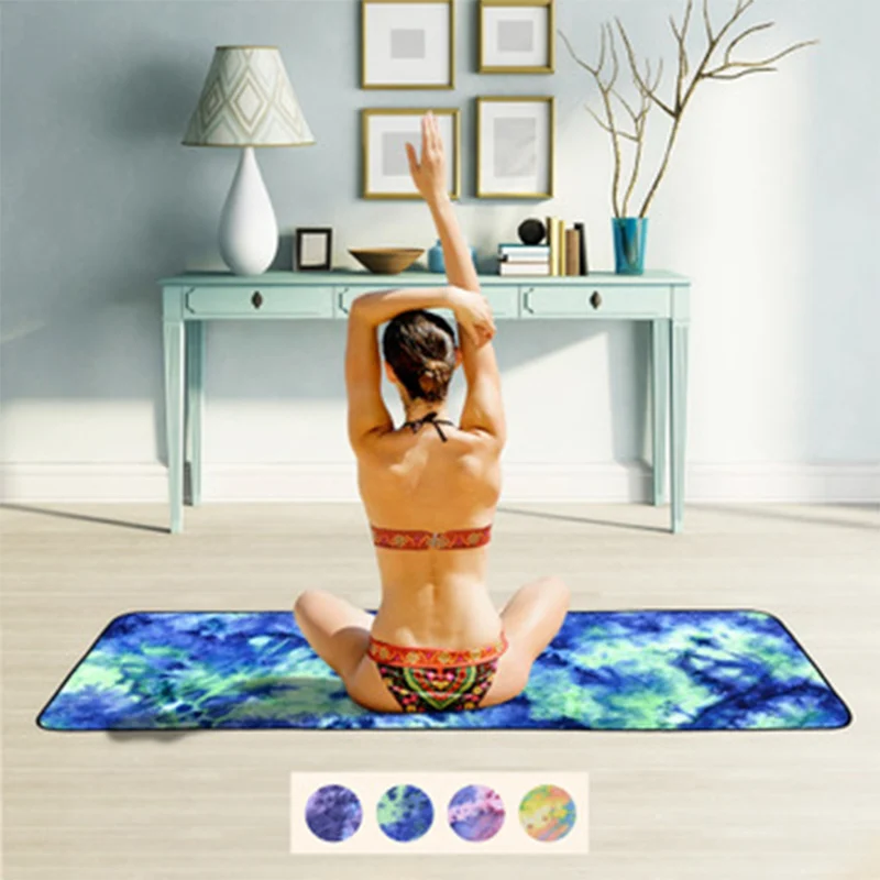 

Foldable Portable Yoga Mat Yoga Towel Super Soft Absorbent Non-Slip Yoga Towels Sport Fitness Exercise Yoga Mat