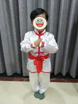 Wushu/детские костюмы, платья, короткая военная форма Tai Chi, детская шелковая одежда Wushu, Тан, одежда для людей