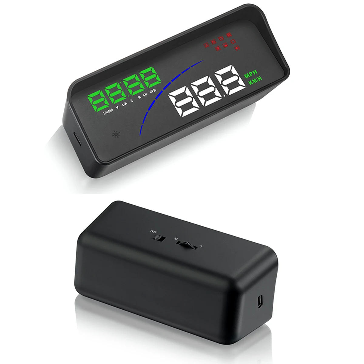 P9 автомобильный HUD OBD gps скорость, Автомобильный дисплей, многофункциональный цифровой измеритель скорости, автомобильный электронный HUD
