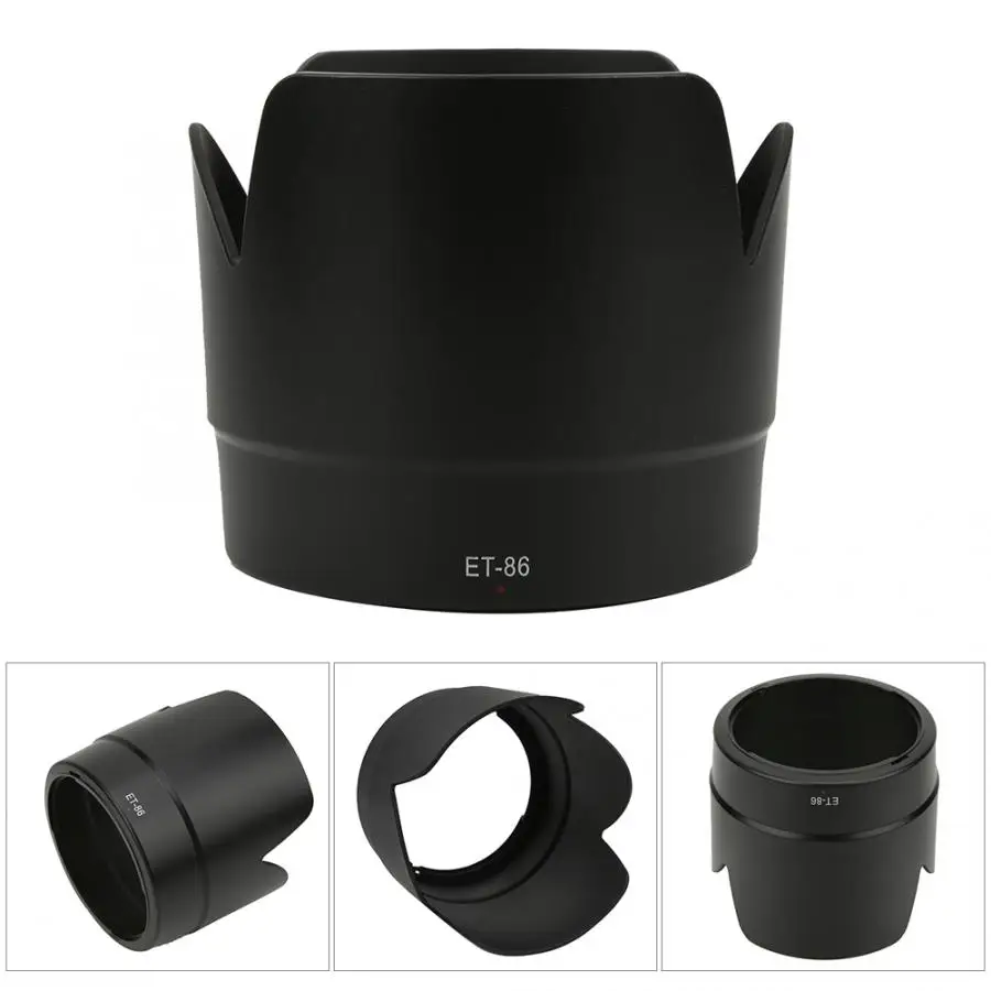 ET-86 черная пластиковая бленда объектива для Canon EF 70-200 мм f/2,8 камеры бленда Замена