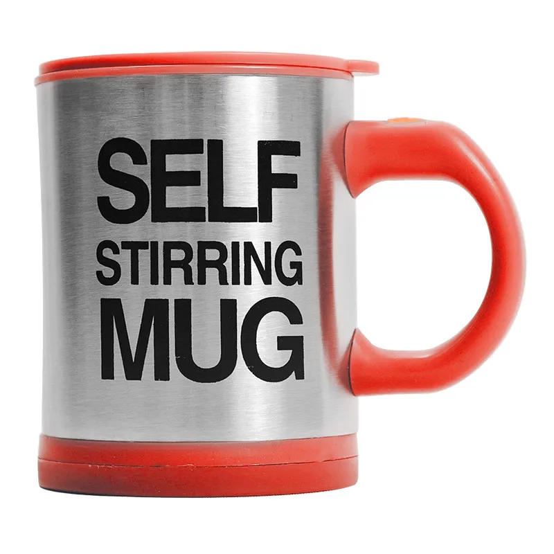 400ml Mugs Automatic Electric Lazy Self Stirring Mug Cup Milk Coffee Mixing Mug Smart Stainless Steel Juice Mix Cup Drinkware