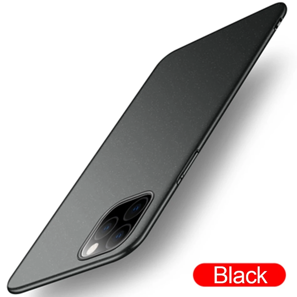 Матовый чехол для iPhone 6 7 8 Plus X XS XR MAX чехол Ультратонкий жесткий противоударный чехол для Apple iPhone 11 Pro Max чехол Funda Coque