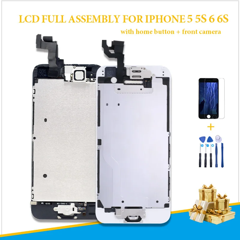 Полный экран в сборе для iPhone 6 6G A1549 A1586 A1589 сменный ЖК дисплей сенсорный дигитайзер