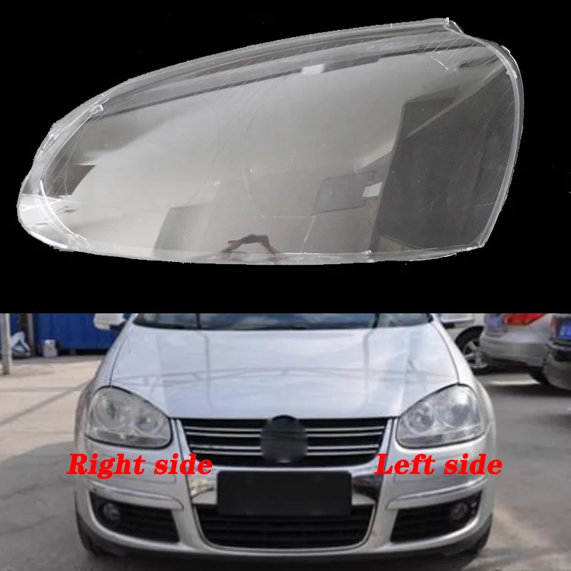 Left Right Front Car Headlight Lens Cover Replacement Head Lamp Covers For VW MK5 Rabbit Jetta GTI 06-09 R32 08 | Автомобили и