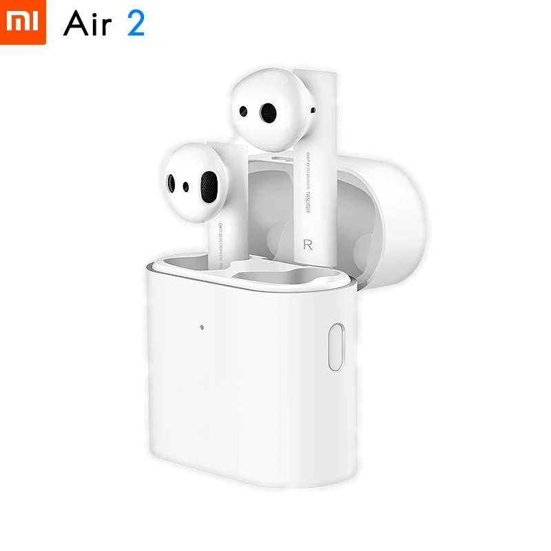Xiaomi Air 2 TWS Bluetooth гарнитура наушники удобная одежда LHDC/AAC HD 14,2 мм динамический двойной микрофон ENC кран управление Авто пауза