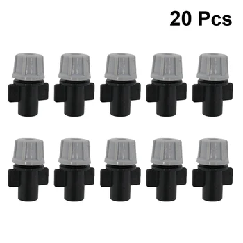 

20 PCS Atomizer Nozzle Atomizing Nozzle Irrigation Flow Nozzles Agricultural Production Tool Detachable Nozzle for Garden Plant
