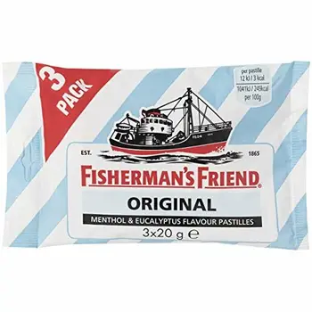 

Fisherman´s Friend Extra Stark ohne Zucker 3er Beutel, 4er Pack (4 x 60 g)