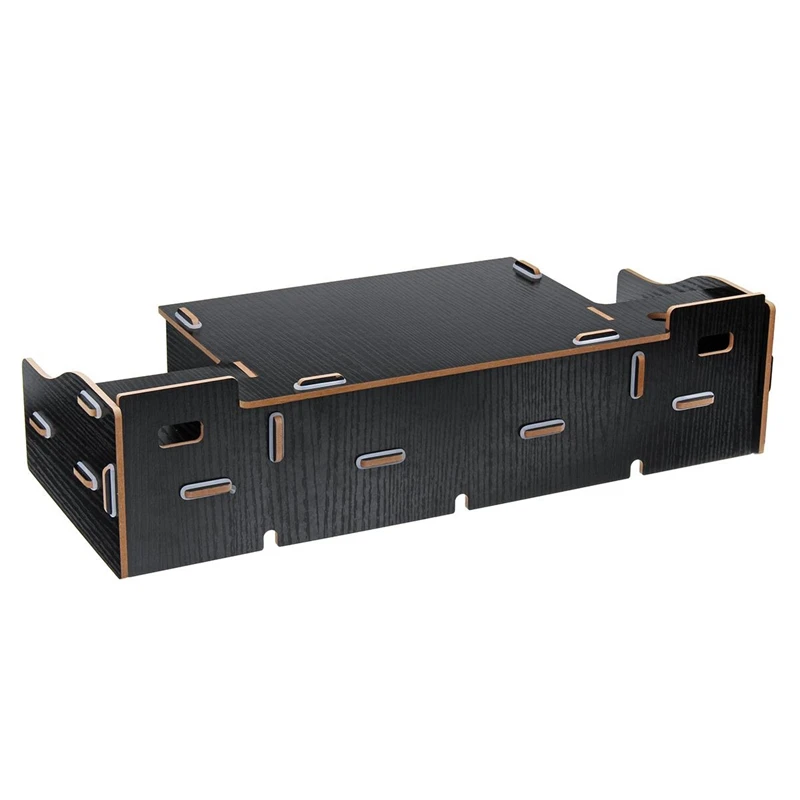 

Multi-Function Desktop Monitor Stand Computer Screen Riser Wood Shelf Plinth Strong Laptop Stand Desk Holder for Notebook
