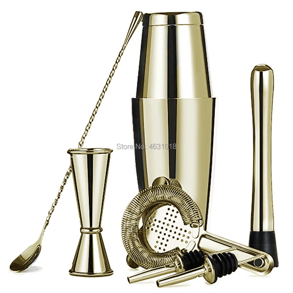 Шейкер для коктейлей, BS-75S, 750 мл, Бостонский шейкер, набор, высокое качество, широко используется в барах