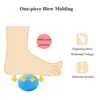 200 Pcs/Bag Inflatable Balls Toys Colorful Pool Balls Eco-Friendly Ocean Wave Balls for Dry Pool Soft Plastic Ball Pit Dia 5.5CM 4