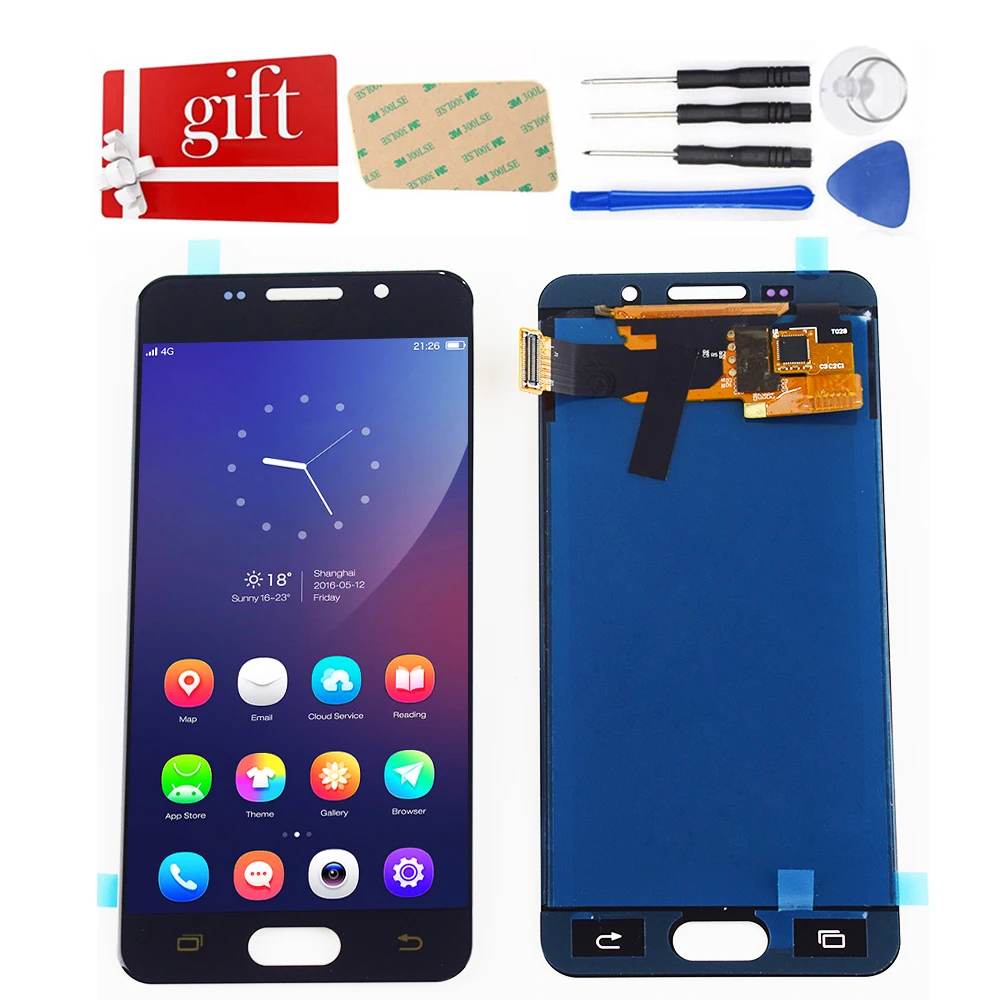 

For Samsung A3 2016 A310 LCD Screen A3100F A3100 A310F LCD Display Touch Screen Digitizer Assembly Replacement
