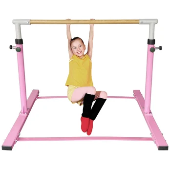 

Sporting High Bar Gymnastics Equipment Hardwood Balance Beam Indoor Home Horizontal Bar Fitness Equipment Exercise for Children