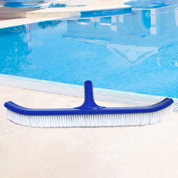 

Portable Pool Wire Brush Pool SPA Wall Floor Hot Tub Algae Dirt Cleaning Tools Swimming Portable Outdoor Elements