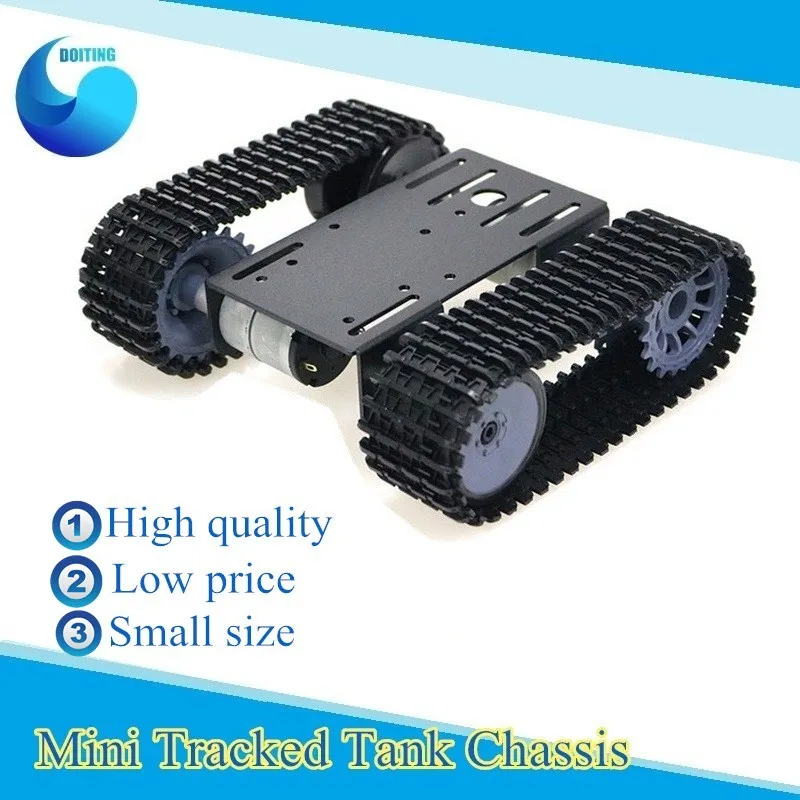 Новое поступление mini TP101 умное шасси для танков гусеничное платформа